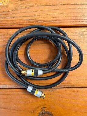 Monster Super Video 3 Ultra Fine Resolution Max Video Cable SVHS Hi8 ED Beta 6.4